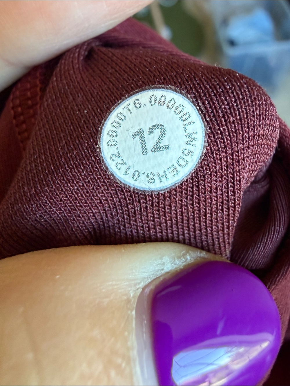 Lululemon Wunder Train High-Rise Tight 25"
Sun Bleached Wash Red Merlot Size 12 - Picture 5 of 5